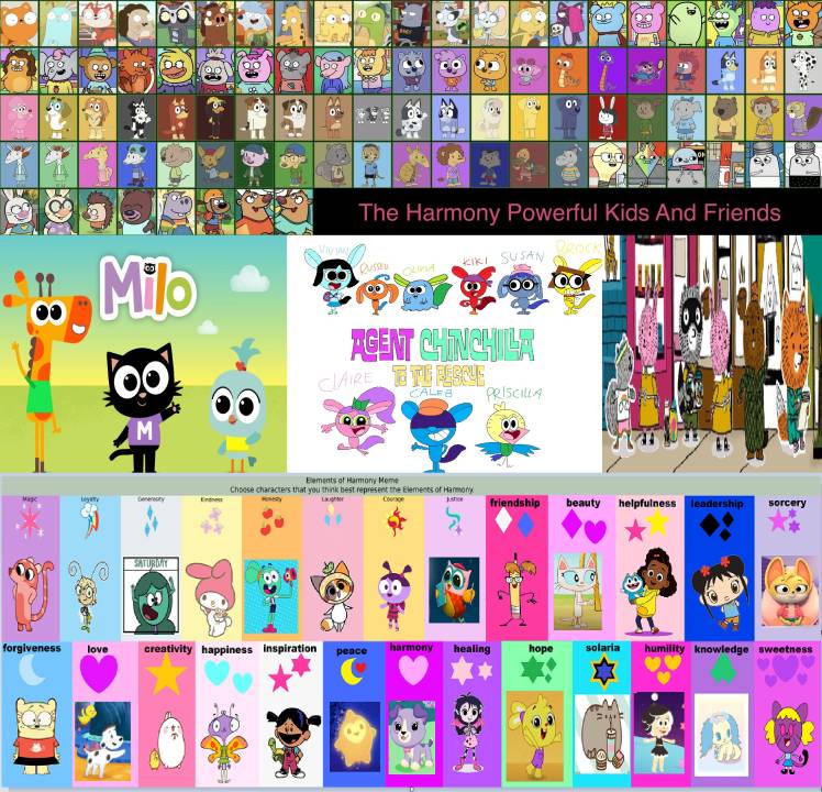 The Harmony Powerful Kids And Coco Pals by sillygooseclub on Sketchers ...