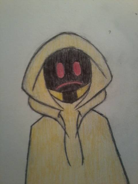 hoodie creepypasta drawing