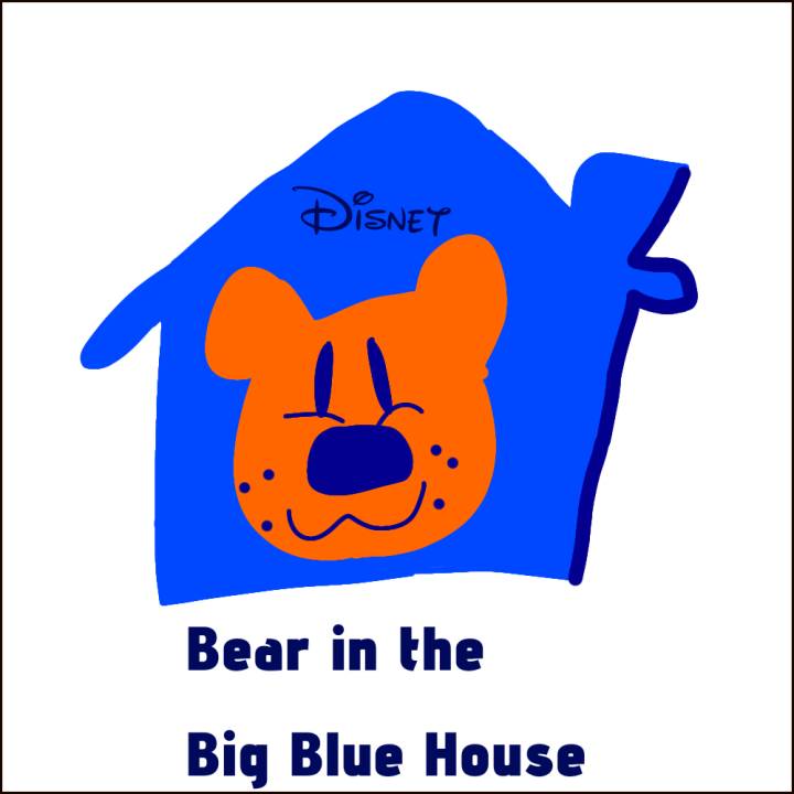 Bear Inthe Big Blue House Logo Bear In The Big