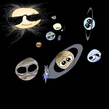 Solar System doodle on Sketchers United
