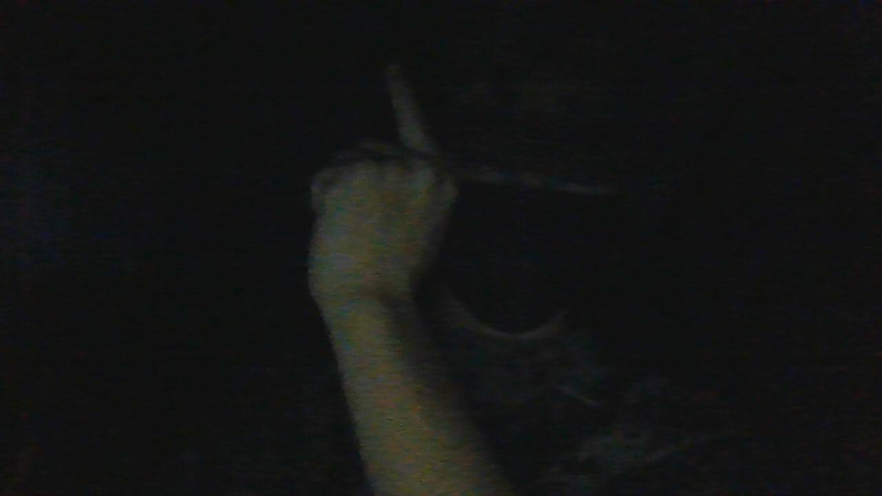 was outside in the dark with my friend behind me by Zagesboy on ...