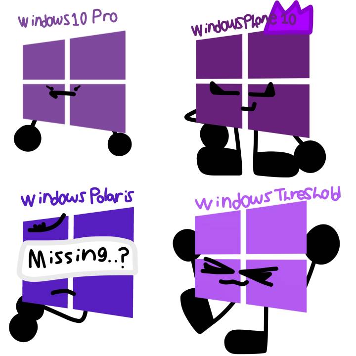 Windows 10’s Purple Counterparts(The Difference’s) by alaurka273 on ...