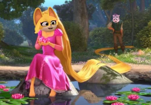 Kit Casey x Sam Snow, Tangled movie on Sketchers United