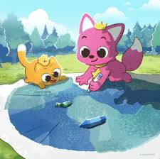 Pinkfong and Ninimo art draw - Sketchers United