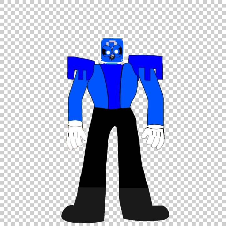 Blue blocky as Ozzie by CGWgolderflamer on Sketchers United