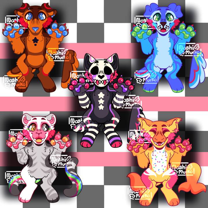 FNAF 2 TOY INSPIRED BATCH | OPEN by NashiMurko on Sketchers United