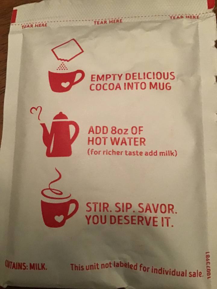 How To Make Swiss Miss Hot Chocolate By Crystal Backup On Sketchers United