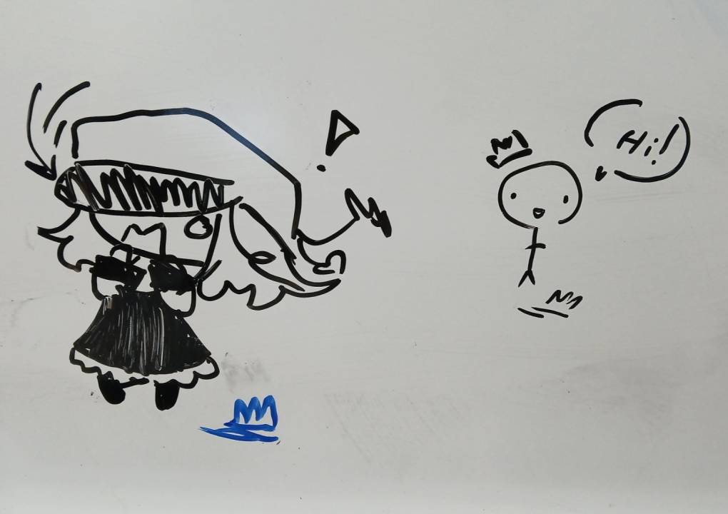 2/4 white board doodles! by gleebus on Sketchers United