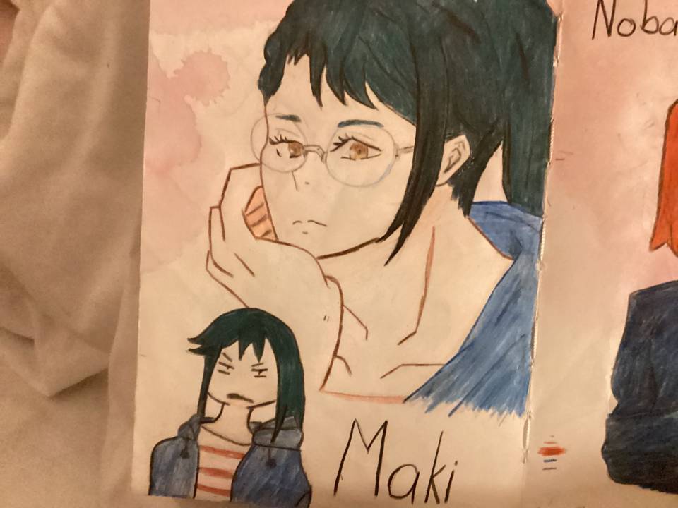 Random old drawing of maki by Dat1lazyartist on Sketchers United