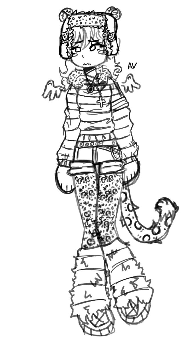 Holy new re design of my persona Roni 😛😋 by AngelicVee13 on Sketchers ...