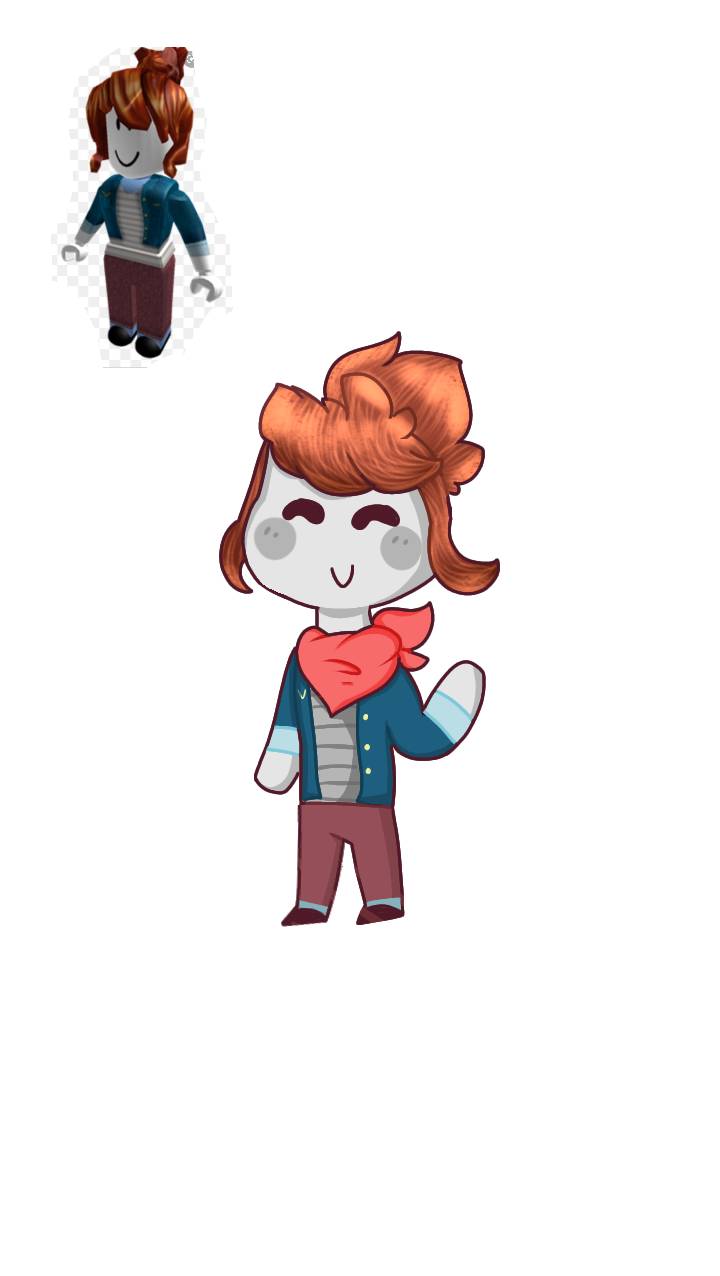 Acorn hair from roblox by eevee_QwQ on Sketchers United