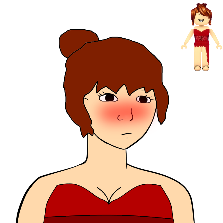 Red Dress Girl Wojak (I tried) by Kenorsome on Sketchers United