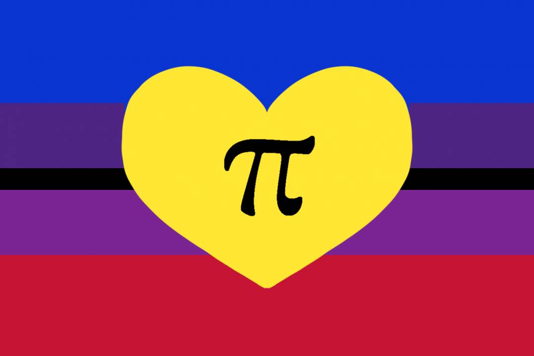My attempt at redesigning the polyamorous flag by PSItsTheCrockpot on