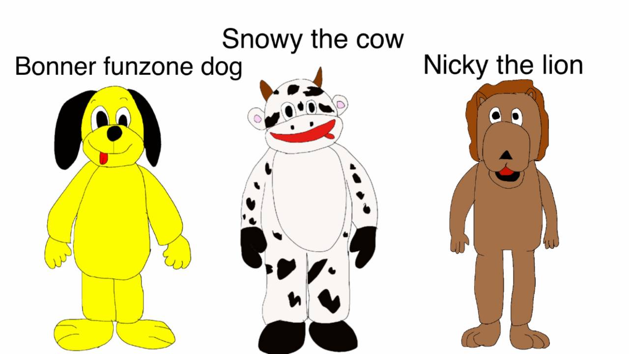 My fan made names for the funzone characters by Vincentmarucut on ...