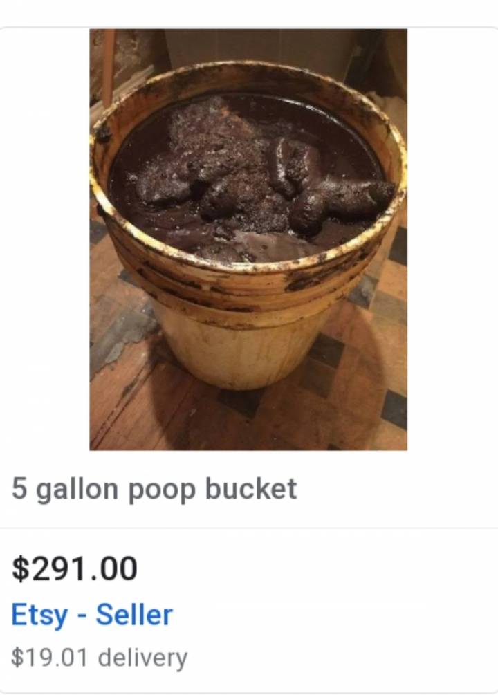 5 gallon bucket of poop by SaberToothe on Sketchers United