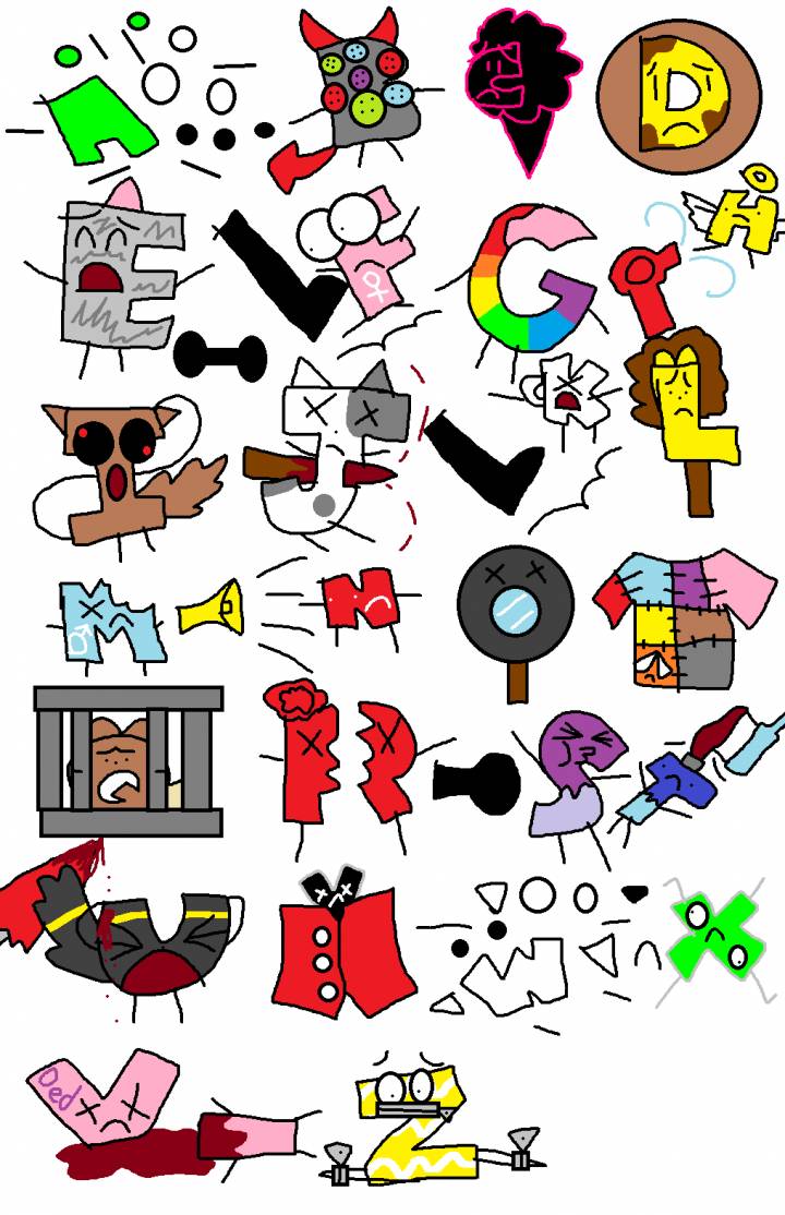 EVERYONE SAVE MY ALPHABETONS by Cheesypropeller on Sketchers United