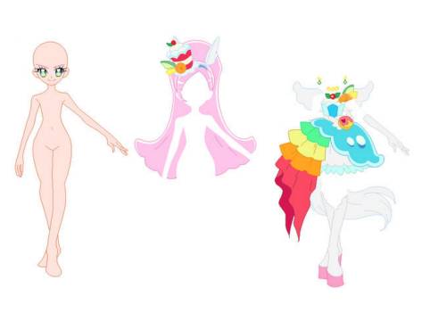 PreCure Cure Parfait Base (1) - Sketchers United